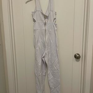 Rolla Coaster White Jumpsuit XS